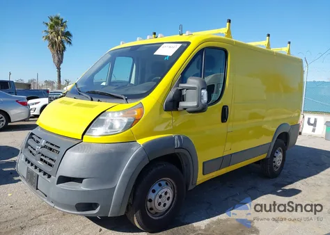 2014 Ram Promaster 1500 Low Roof z USA, uszkodzony, nr VIN 3C6TRVNG1EE114889